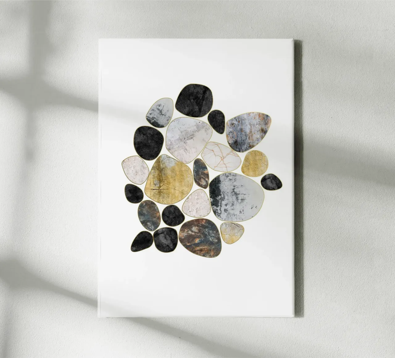 Pebble Graphics - Precious Gold Marble tela da DesignDoula Grafik