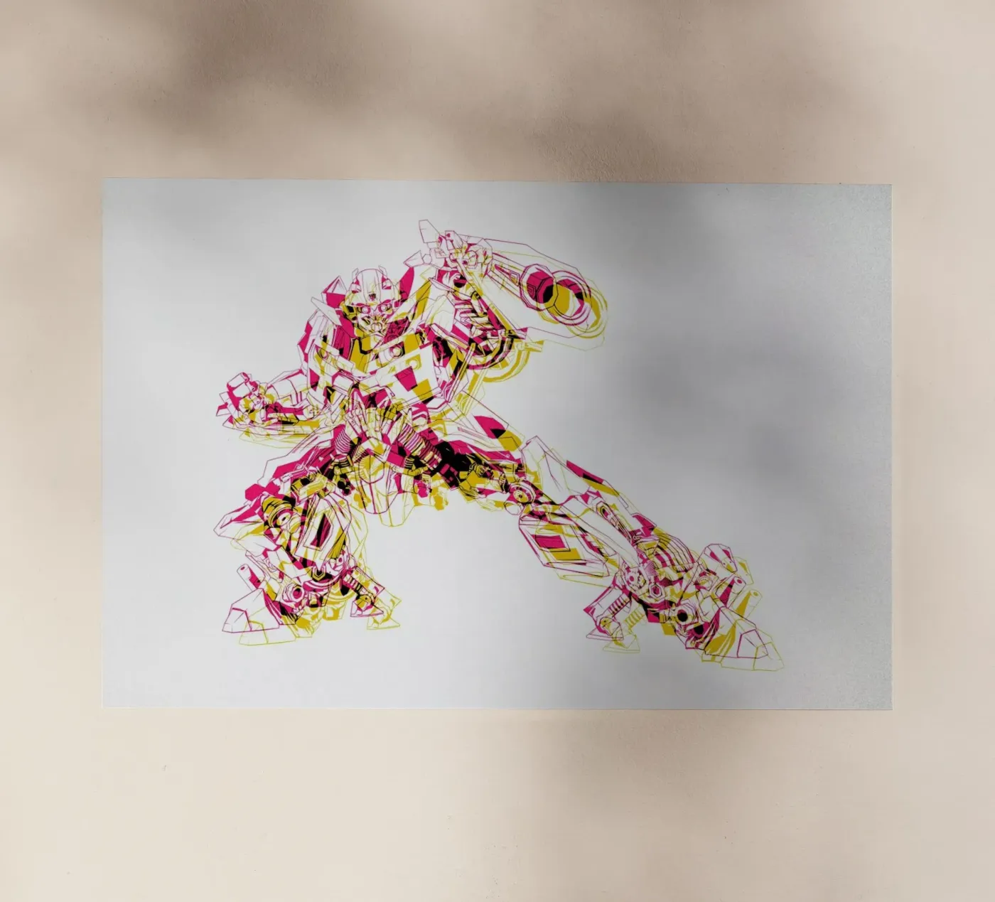 Bumblebee backlit folie van Cranio Dsgn