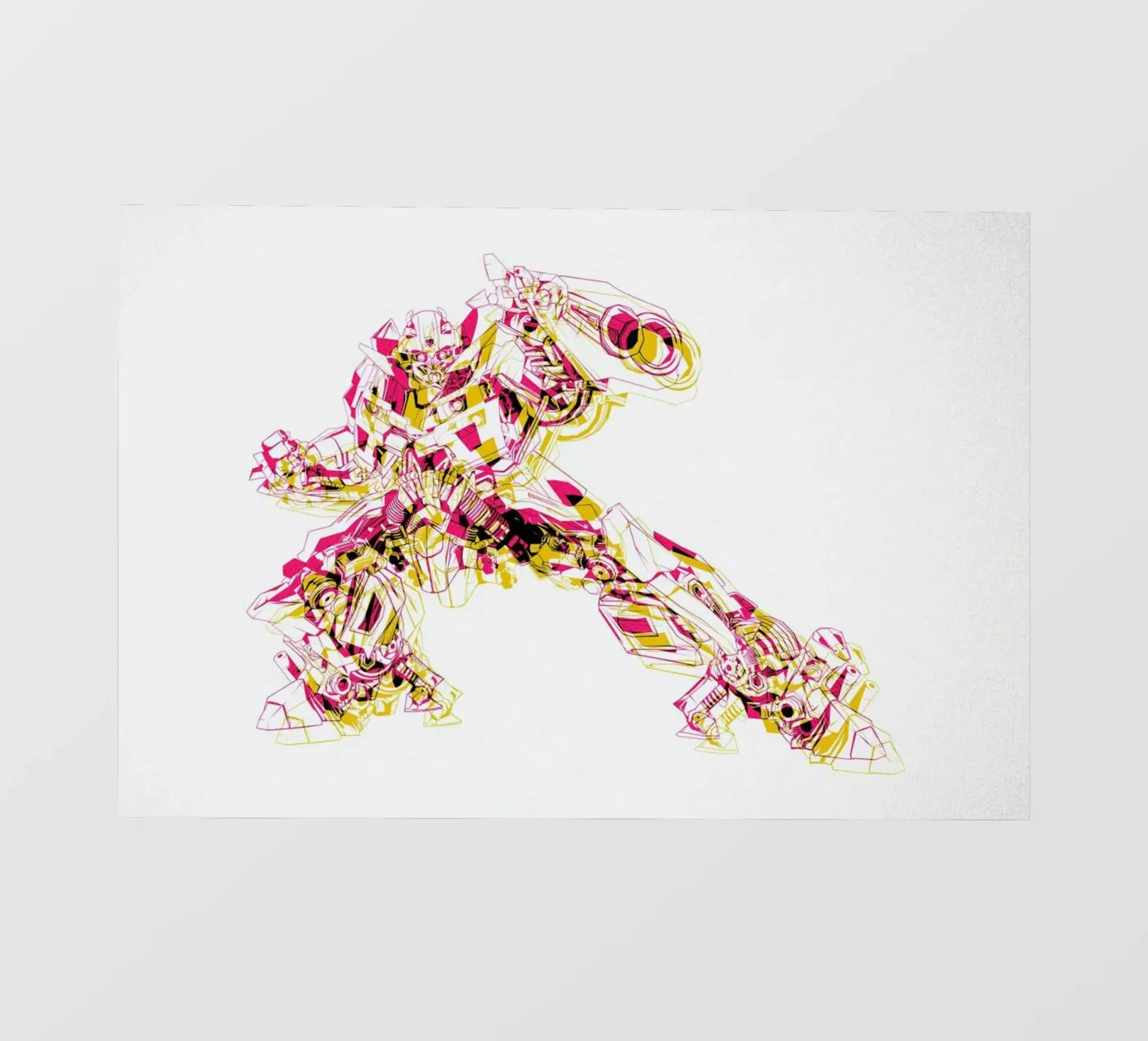 Bumblebee backlit folie van Cranio Dsgn