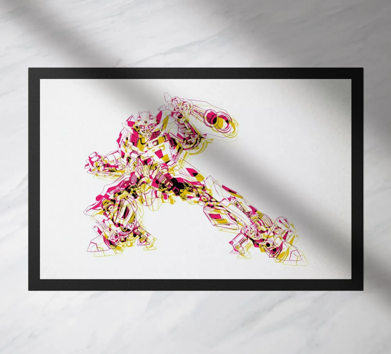 Bumblebee doormat by Cranio Dsgn