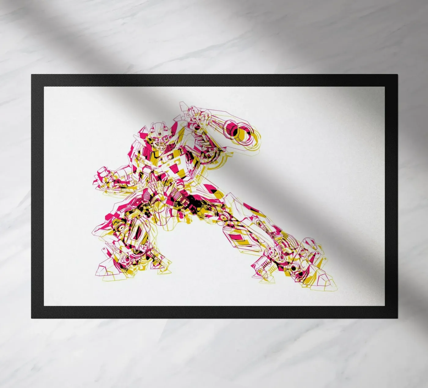 Bumblebee deurmat van Cranio Dsgn