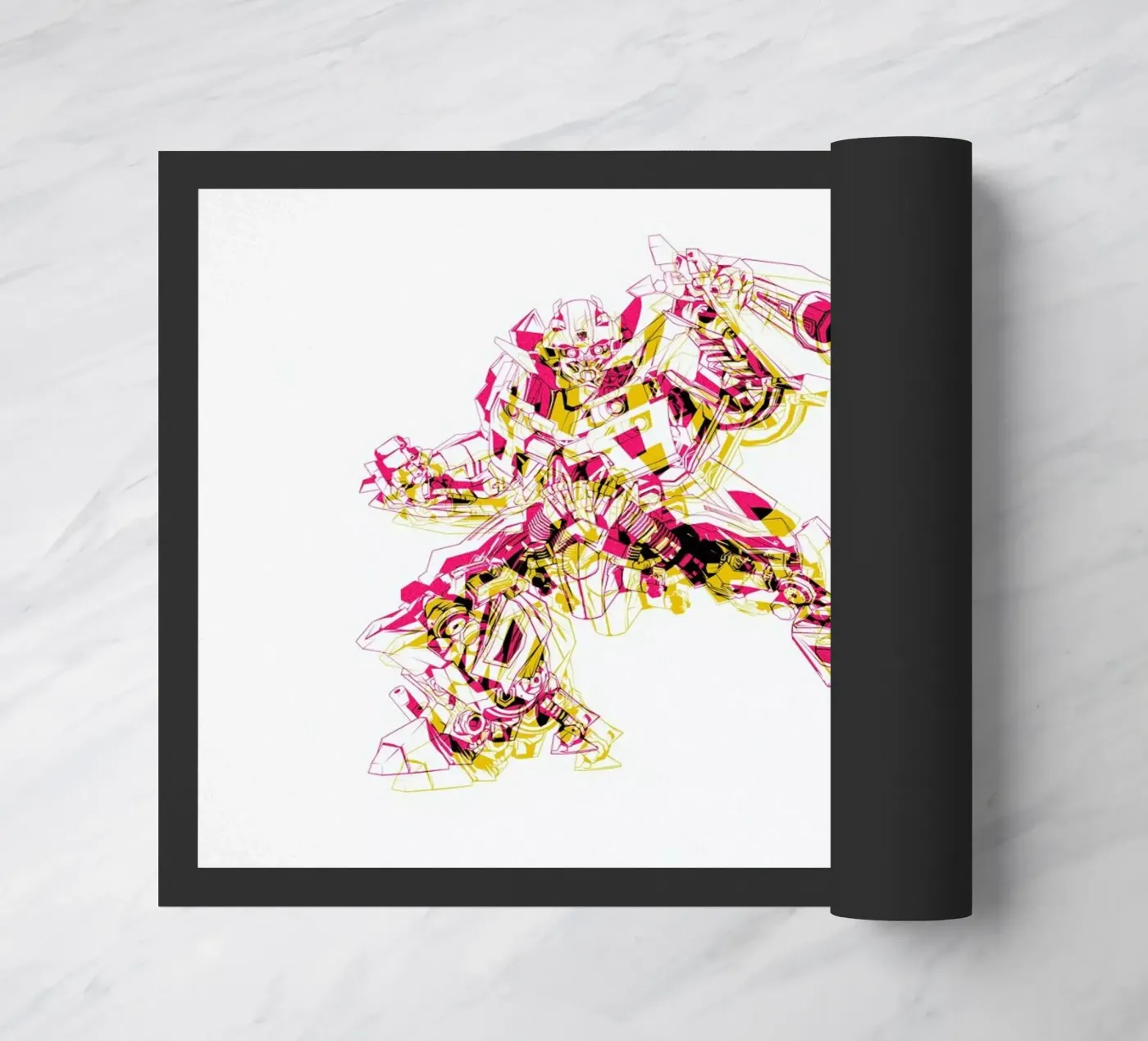 Bumblebee deurmat van Cranio Dsgn