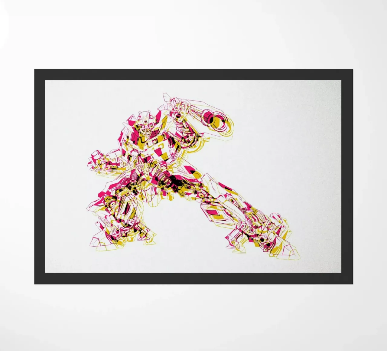 Bumblebee doormat by Cranio Dsgn