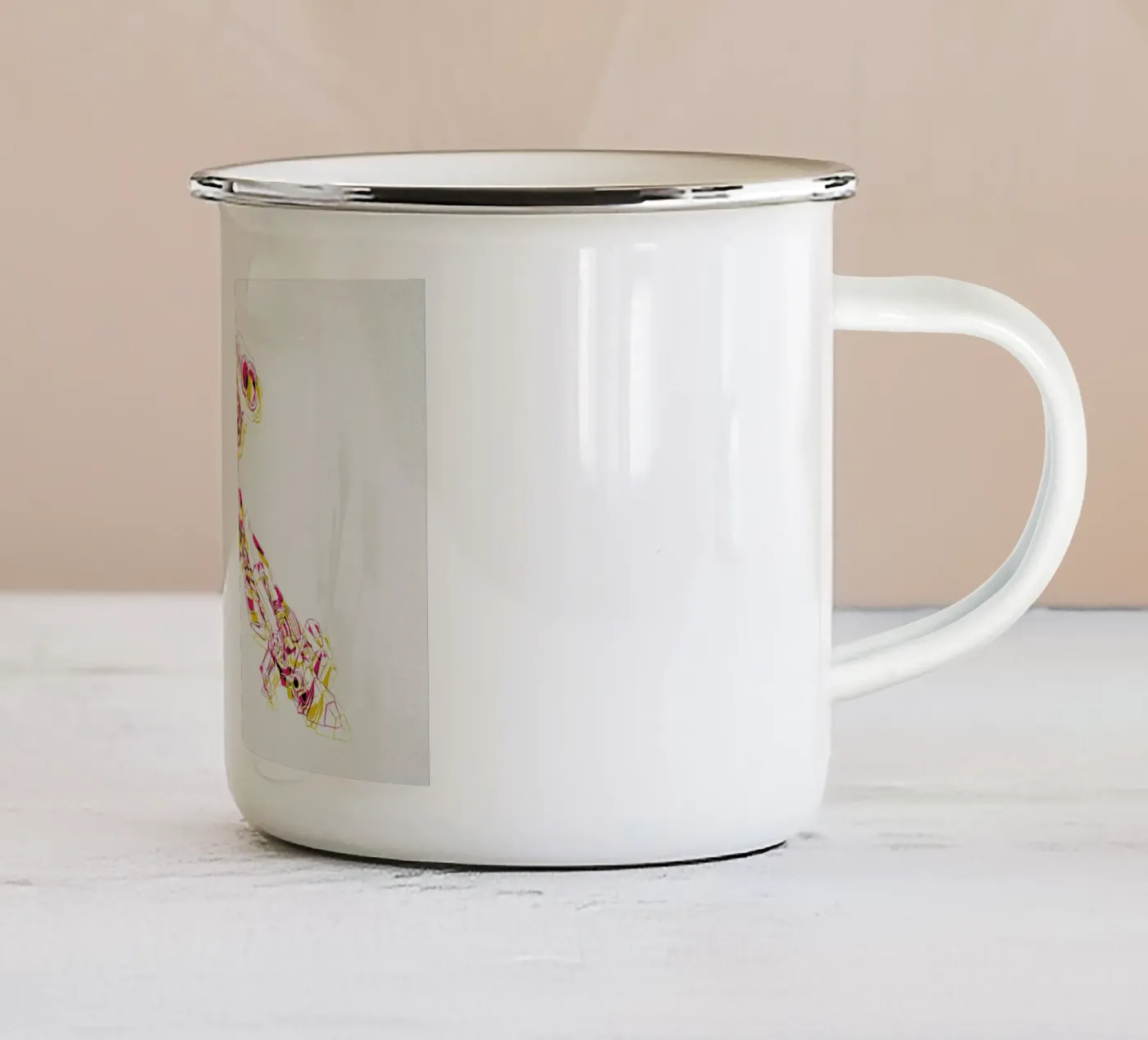 Bumblebee enamel mug by Cranio Dsgn