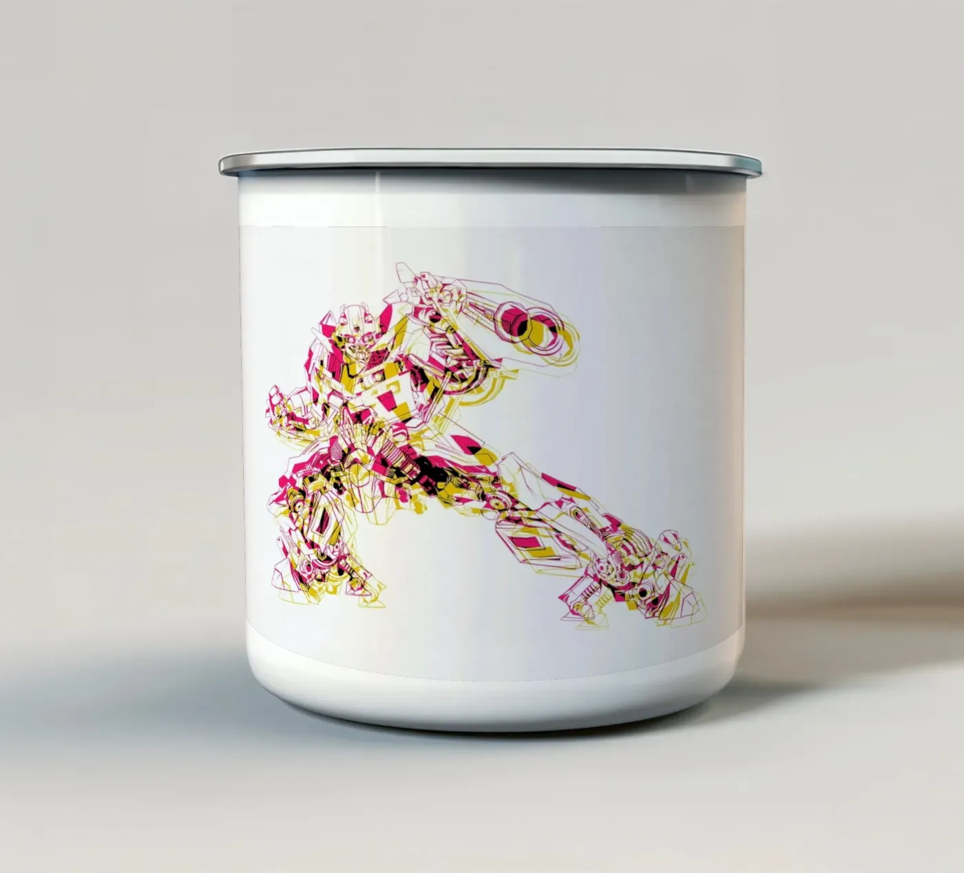 Bumblebee enamel mug by Cranio Dsgn