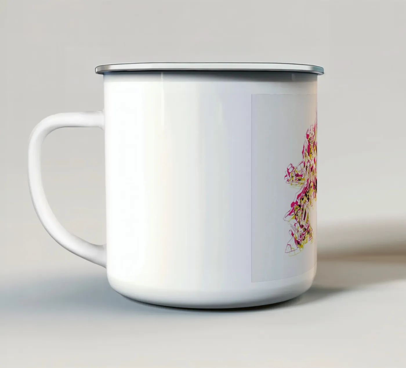 Bumblebee enamel mug by Cranio Dsgn