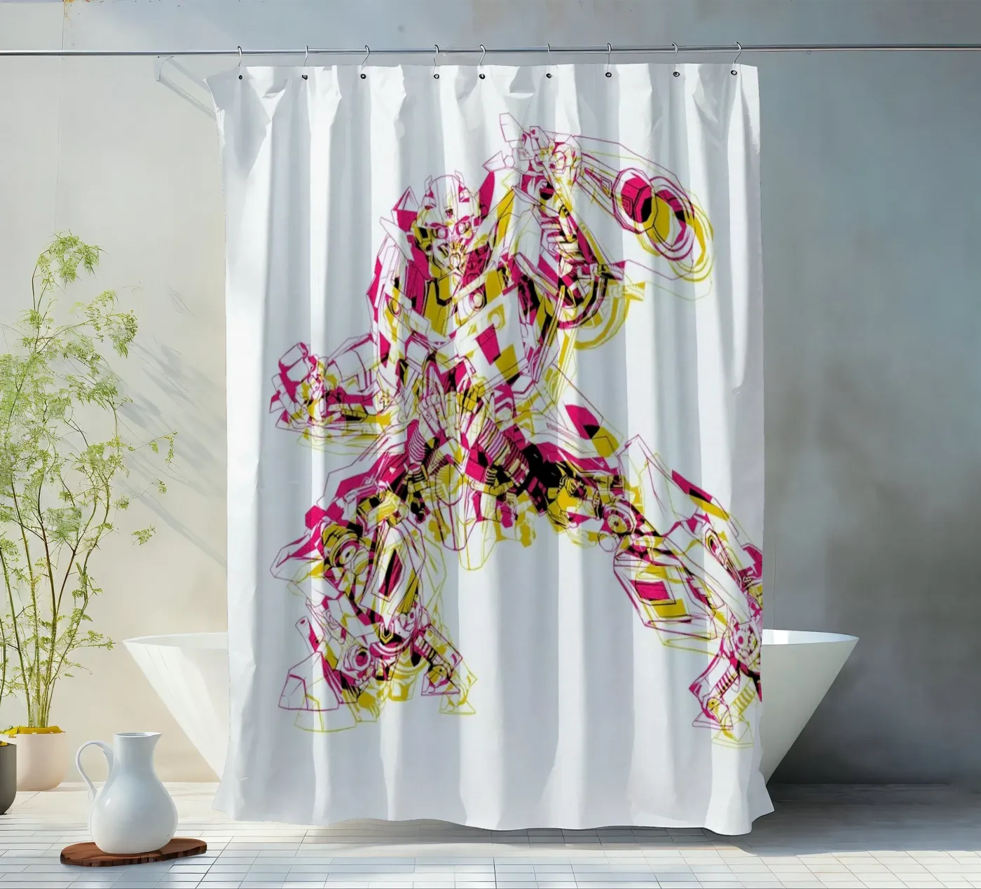 Bumblebee Duschvorhang von Cranio Dsgn