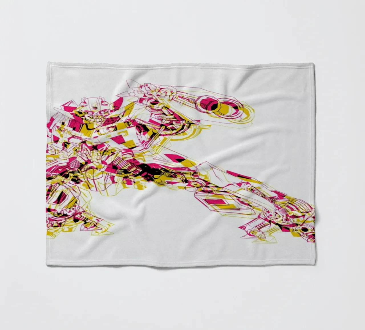 Bumblebee Fleecedecke von Cranio Dsgn