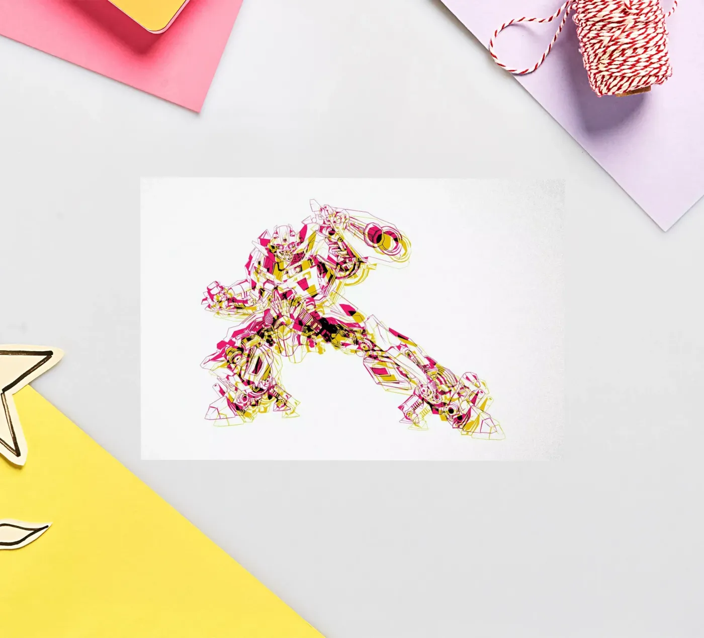 Bumblebee sticker van Cranio Dsgn
