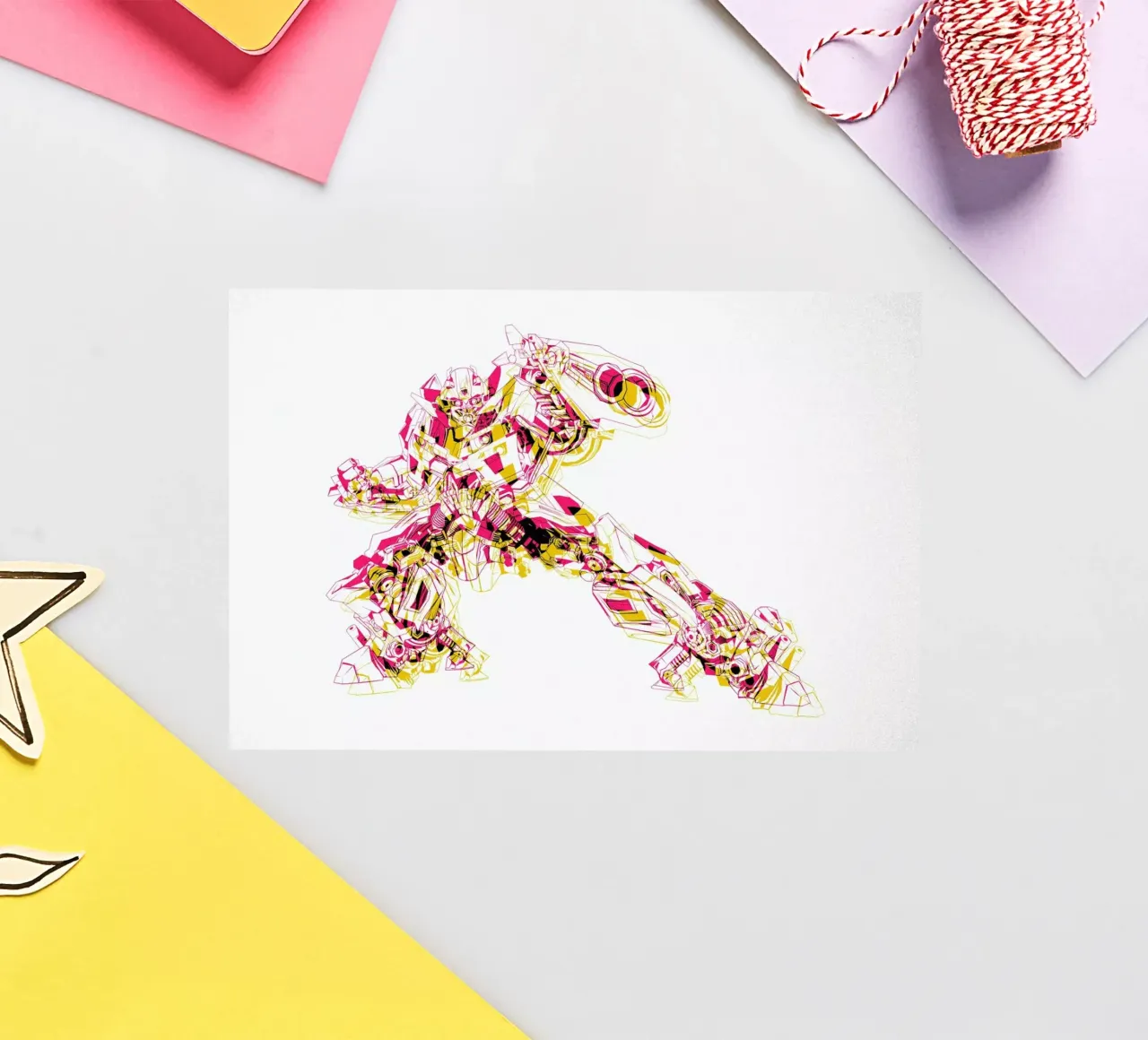 Bumblebee adesivo da Cranio Dsgn