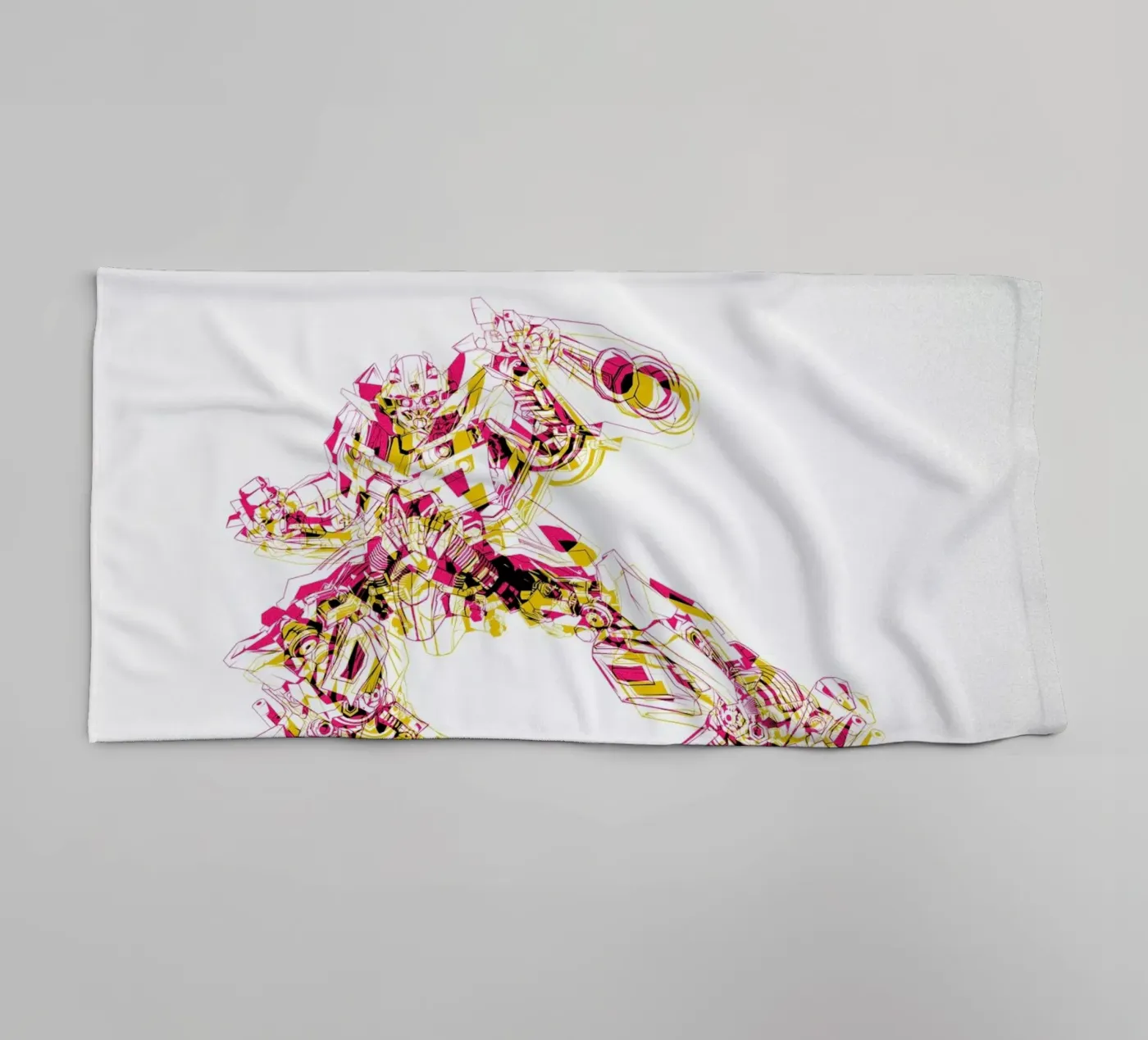Bumblebee badhanddoek van Cranio Dsgn