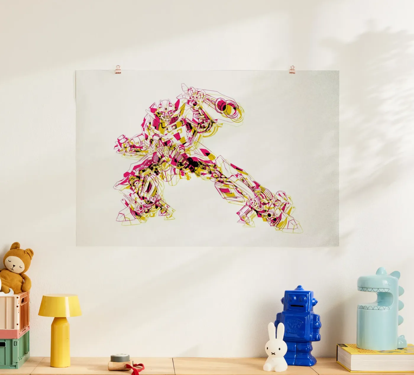 Bumblebee Poster von Cranio Dsgn
