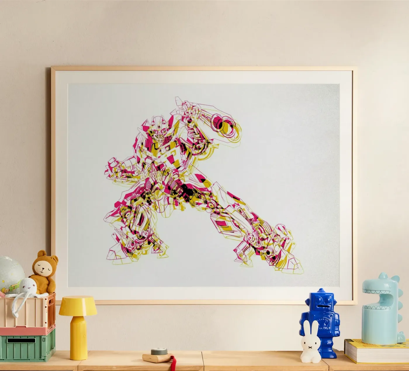 Bumblebee Poster von Cranio Dsgn