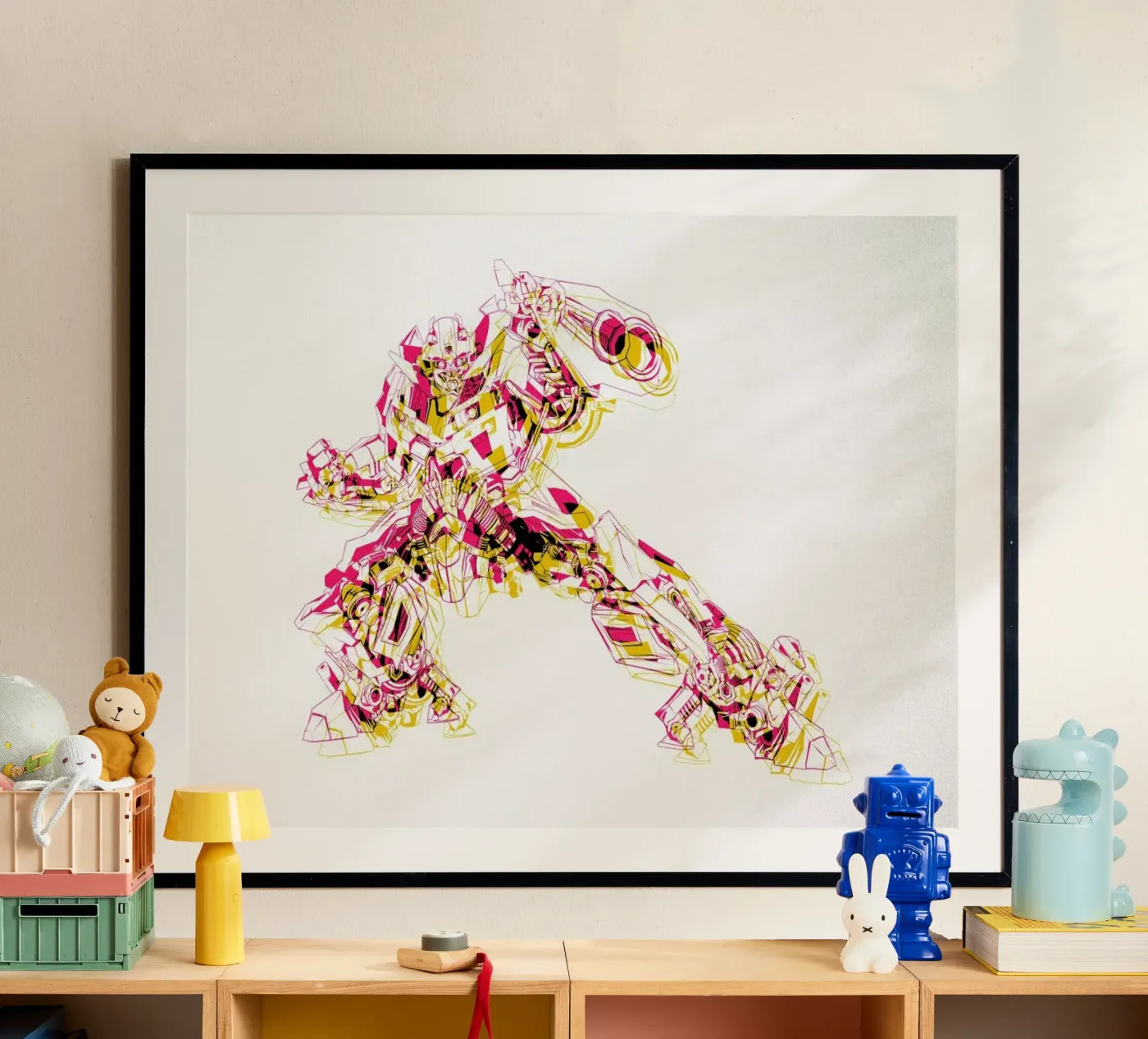 Bumblebee Poster von Cranio Dsgn