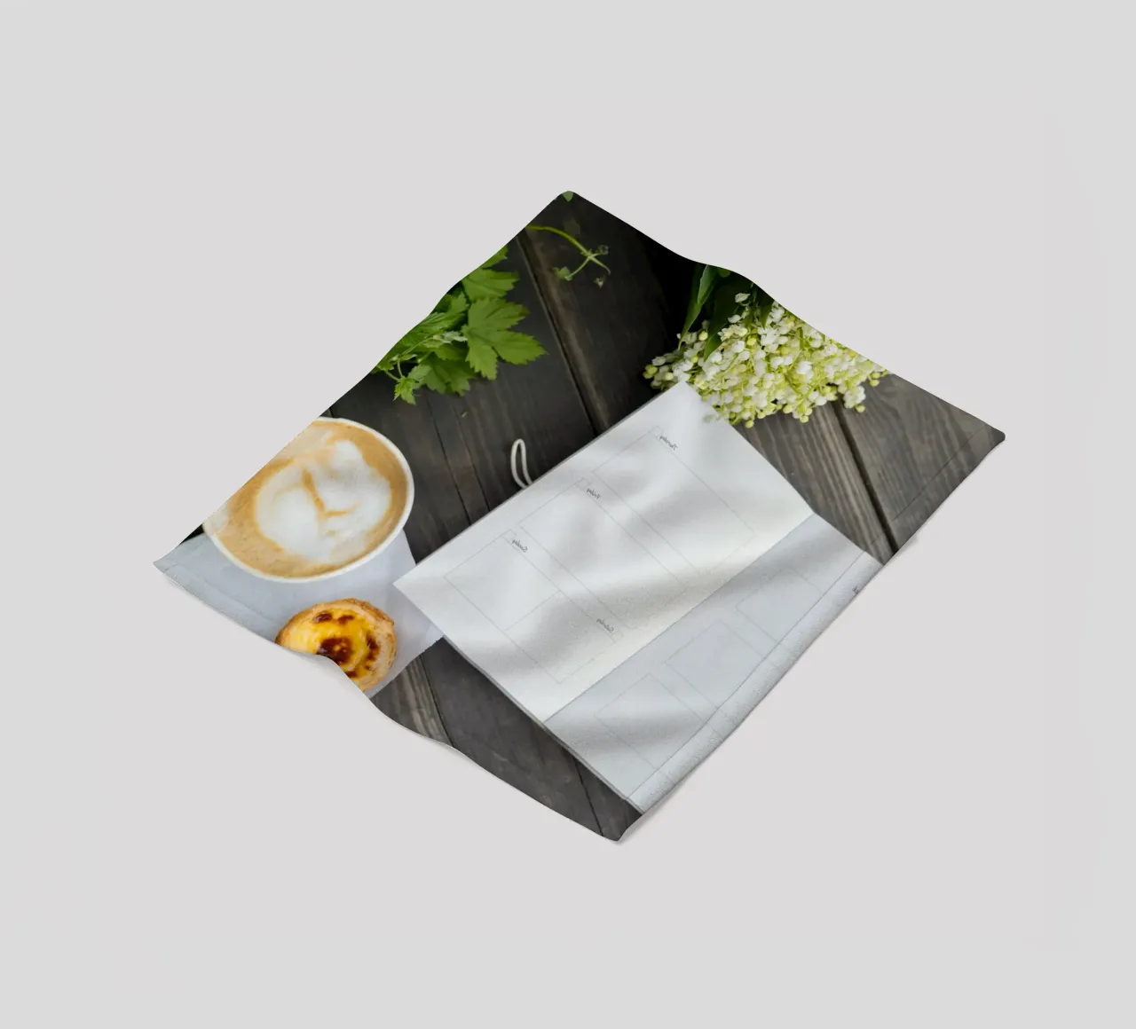 coffee notebook coperta in pile da cofa home