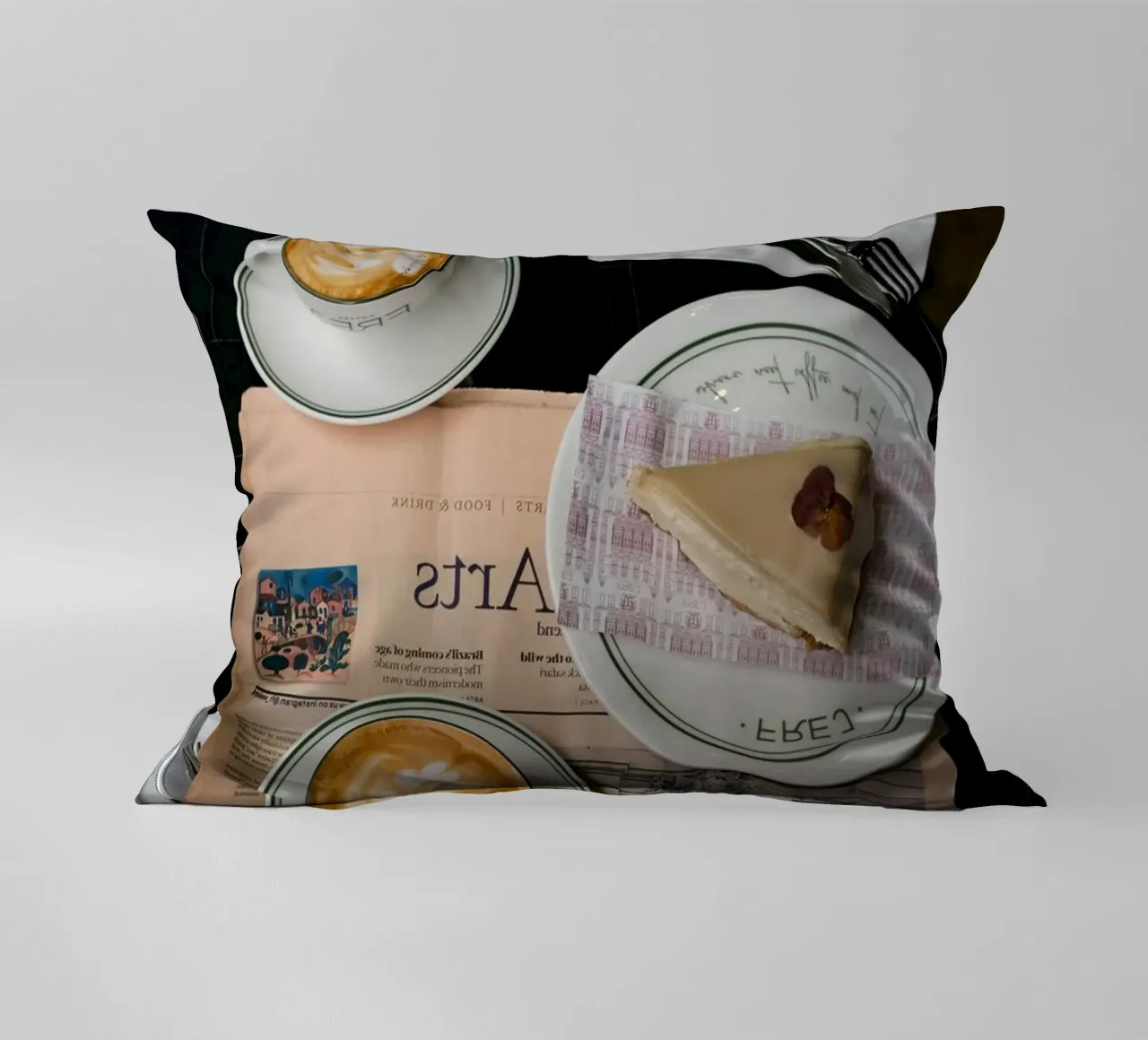 flat white decoration coussin de cofa home