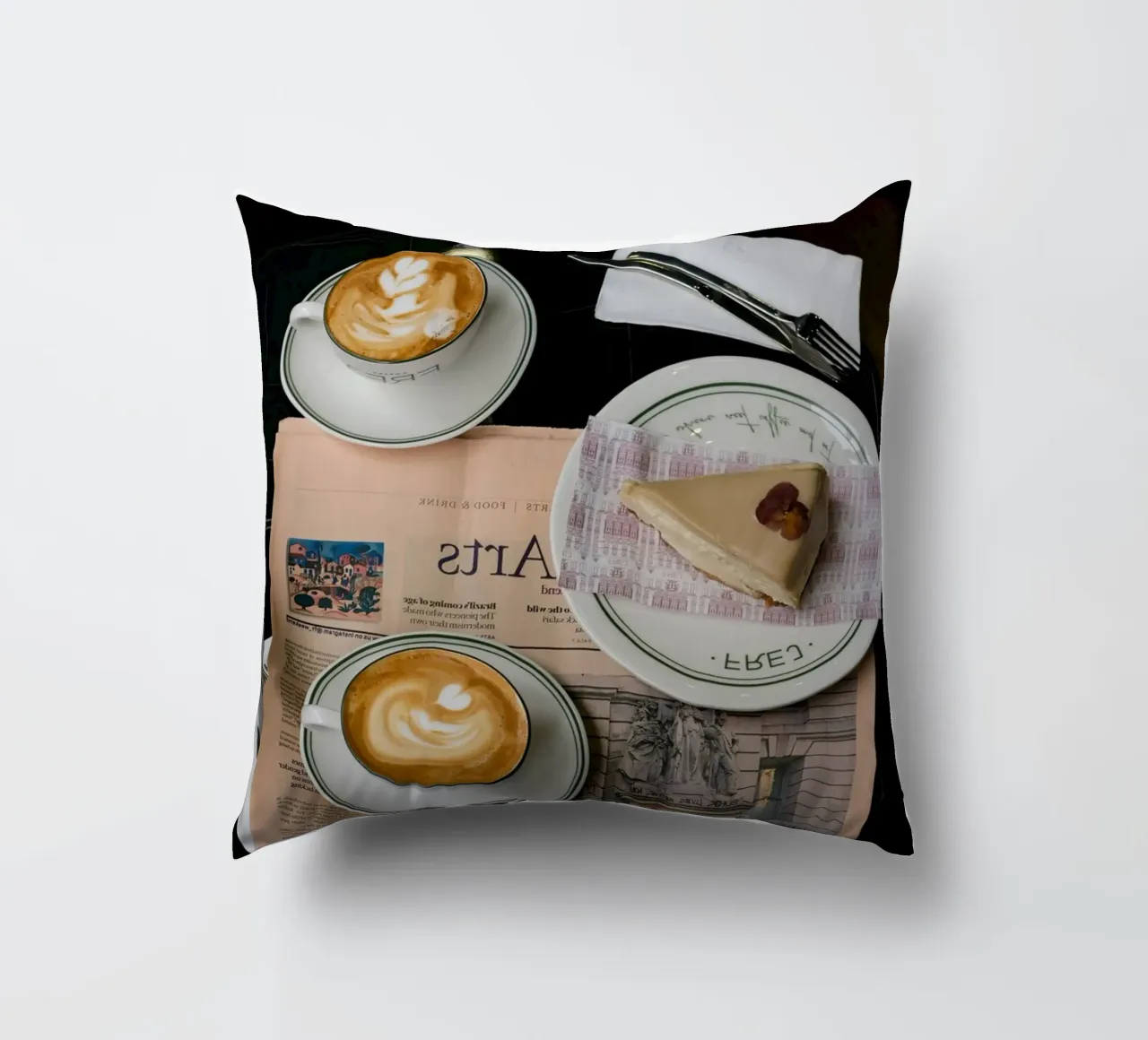 flat white decoration coussin de cofa home