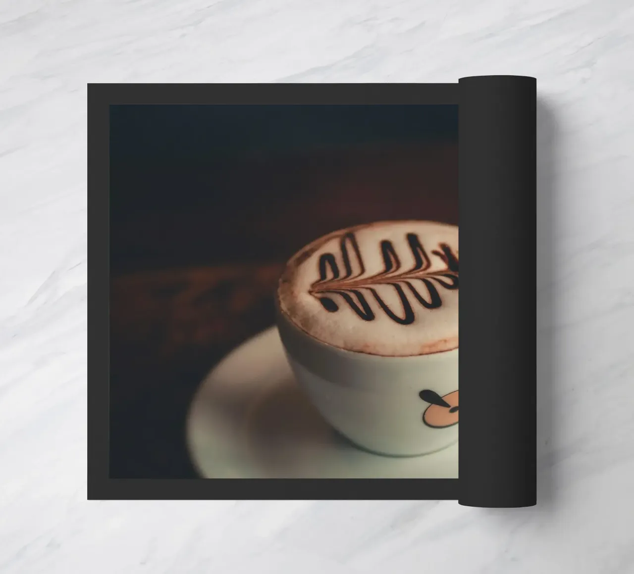 cappuccino cozy setting zerbino da cofa home