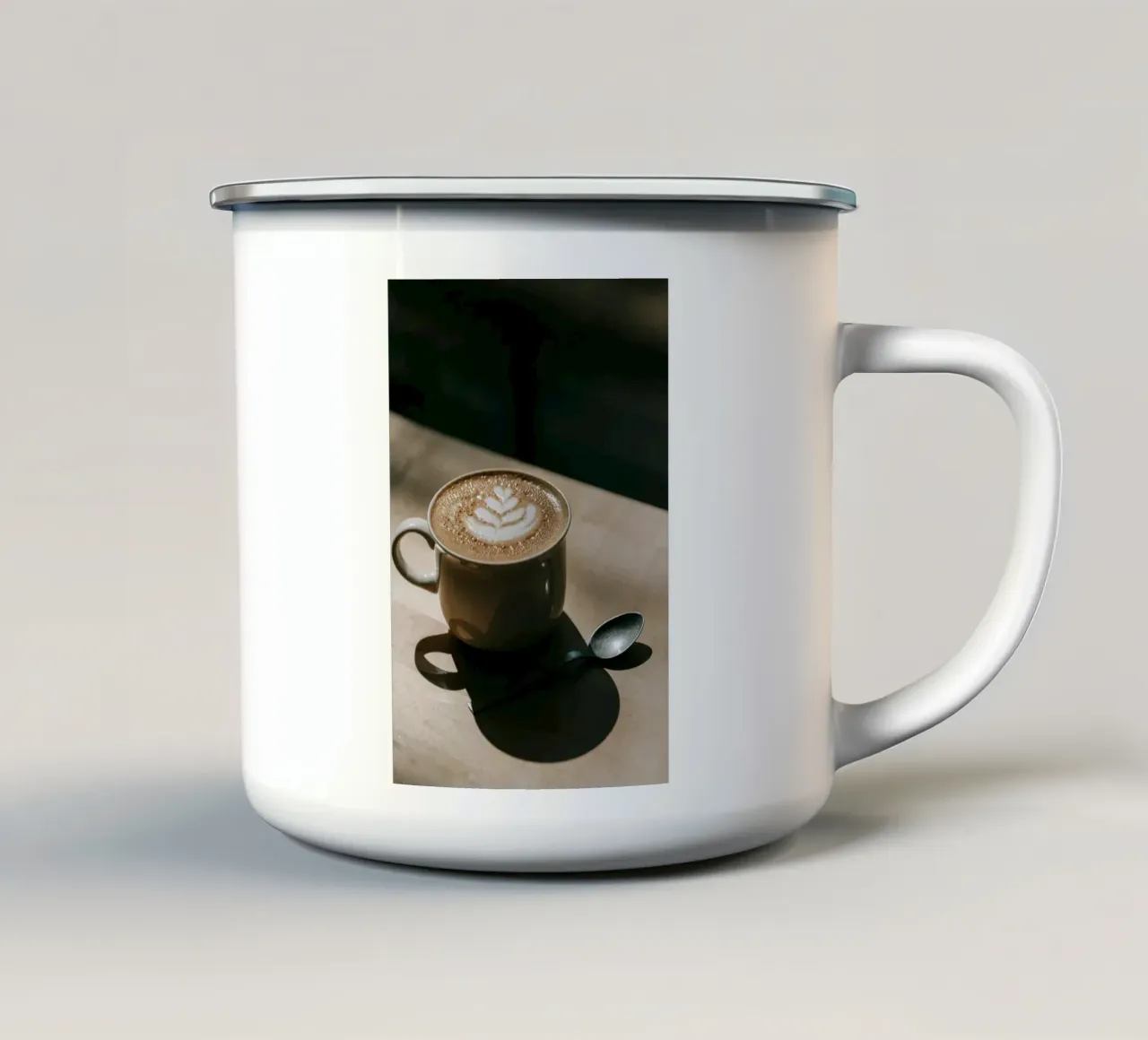 caffè ombra tazza in smalto da cofa home