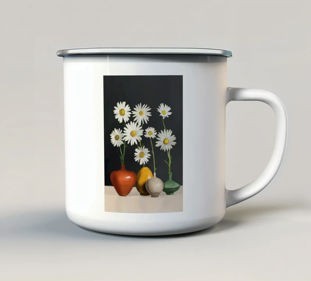 Daisy Harmony 2 tazza in smalto da cityart