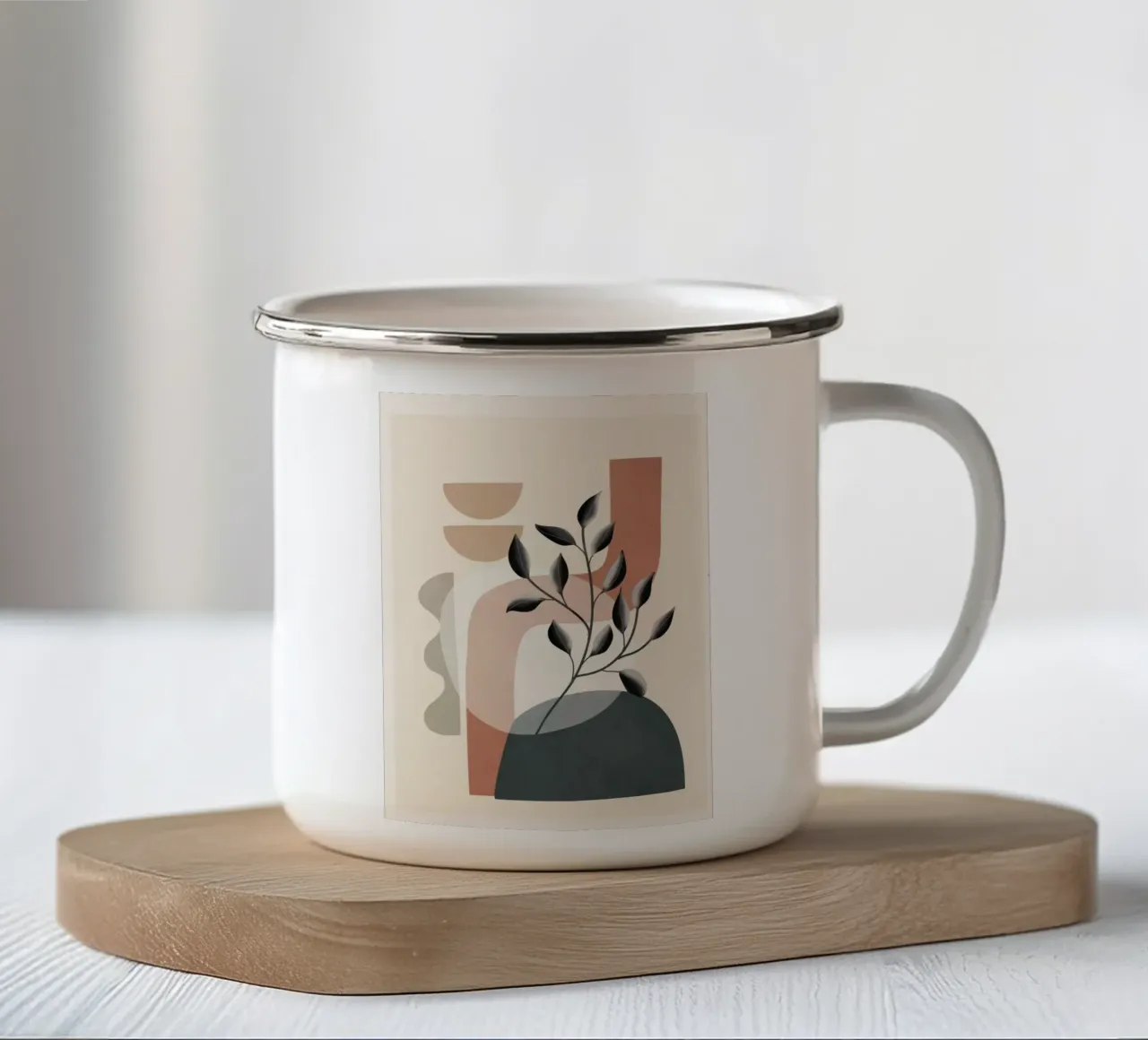 Abstract Nature Moment 6 tazza in smalto da cityart