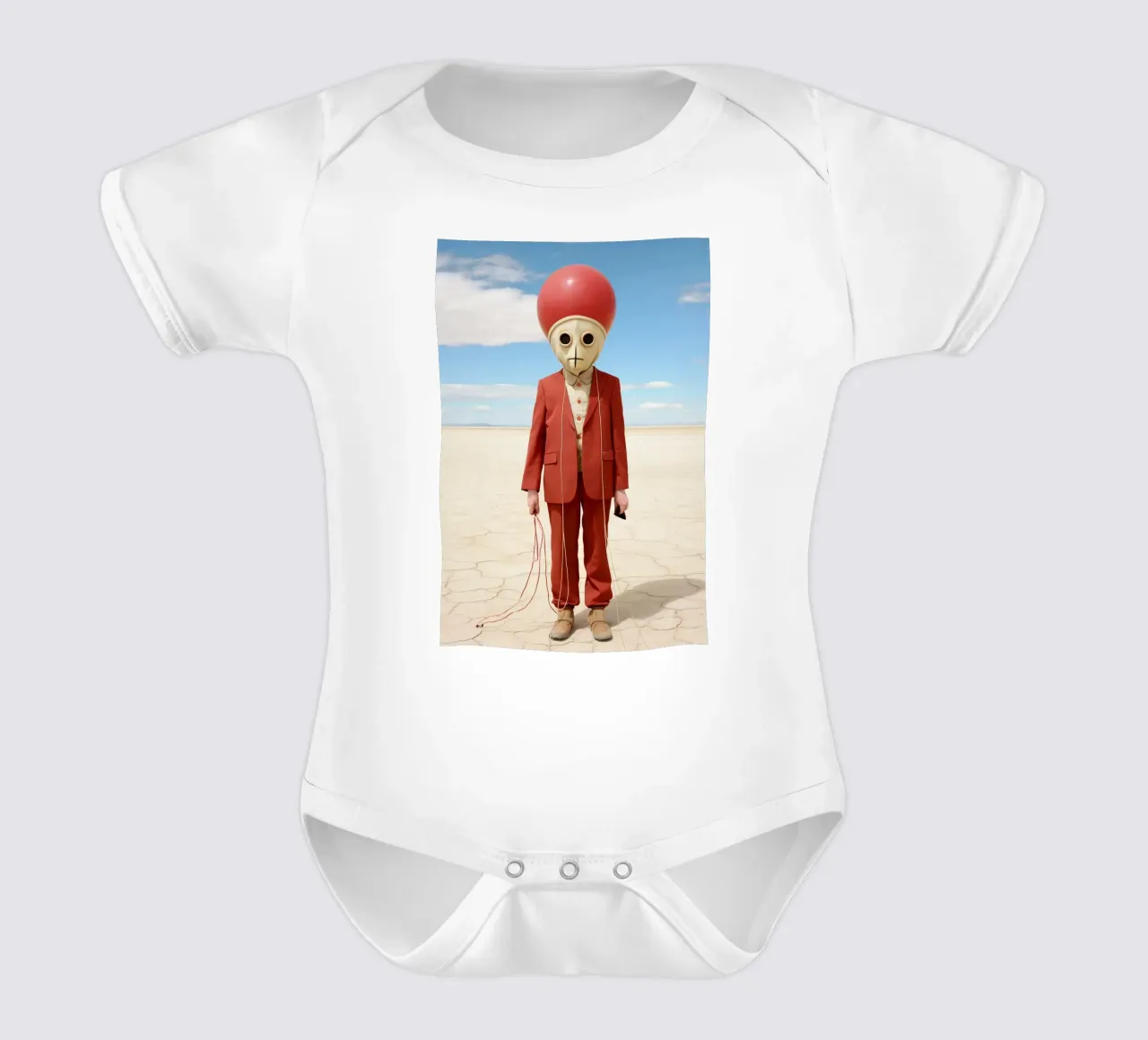The Balloonhead body neonato maniche corte da LUCID LAYERS