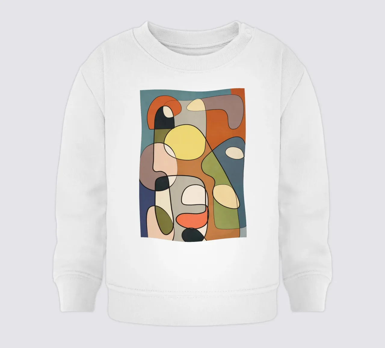 Abstract Line Art 08 felpa neonato da cityart