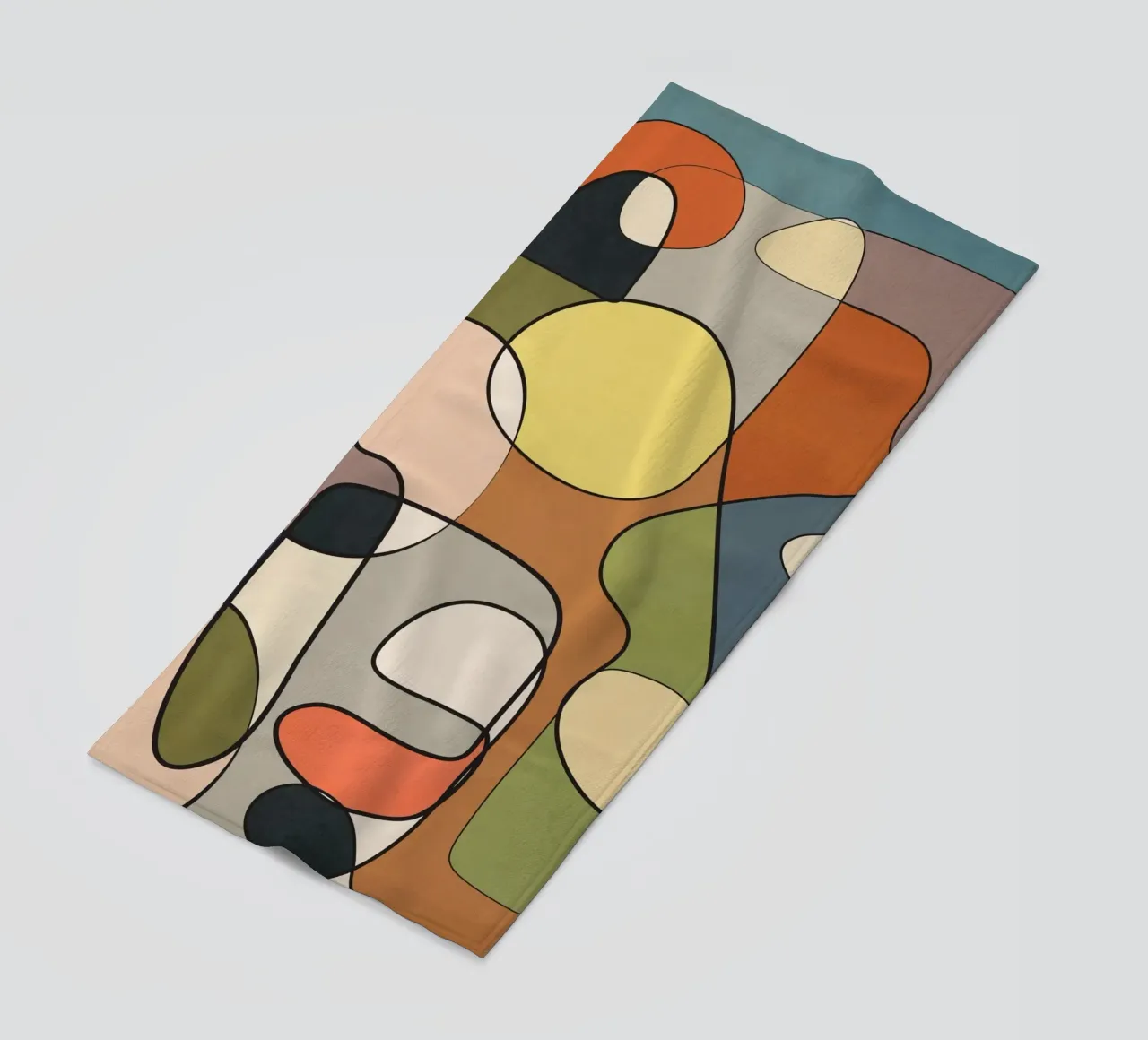 Abstract Line Art 08 telo mare da cityart