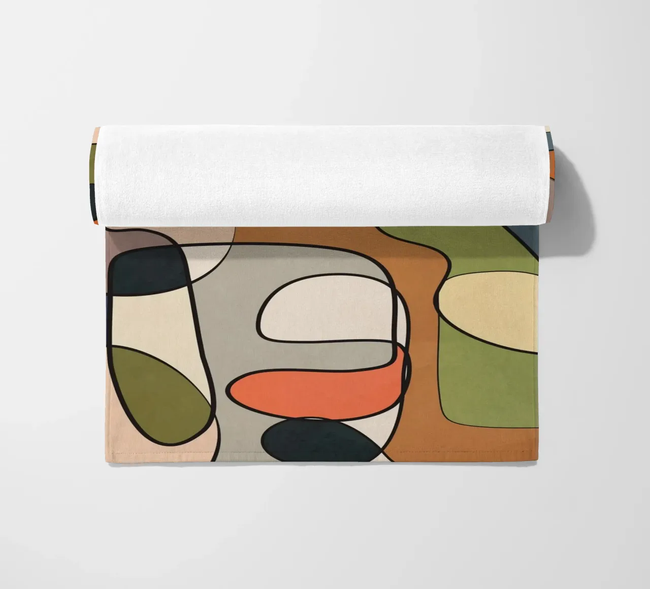 Abstract Line Art 08 telo mare da cityart