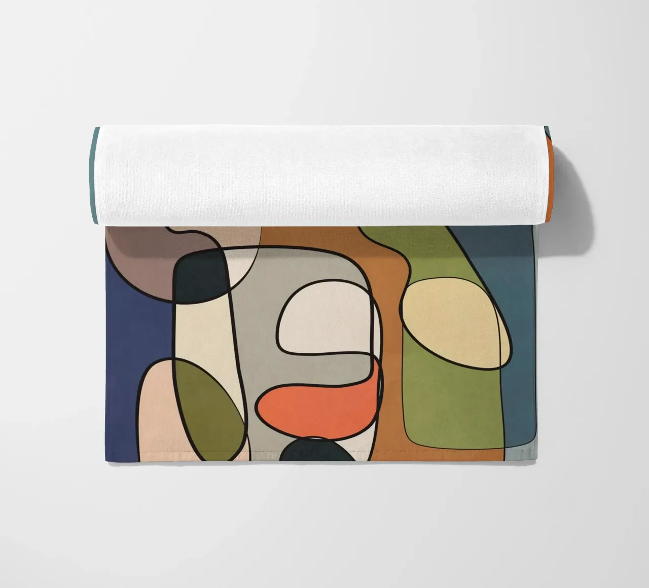 Abstract Line Art 08 telo mare da cityart