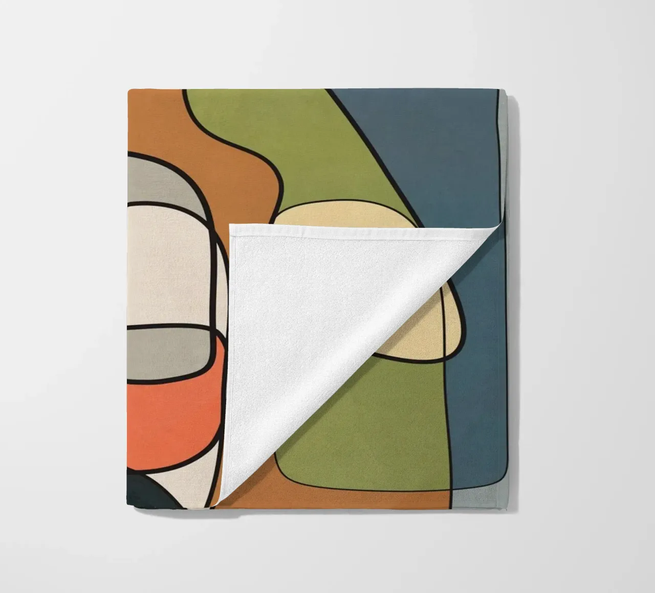 Abstract Line Art 08 telo mare da cityart