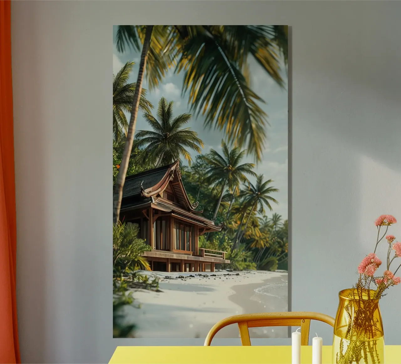 Thailand Paradise acrylic glass by Wanderlust Vibes