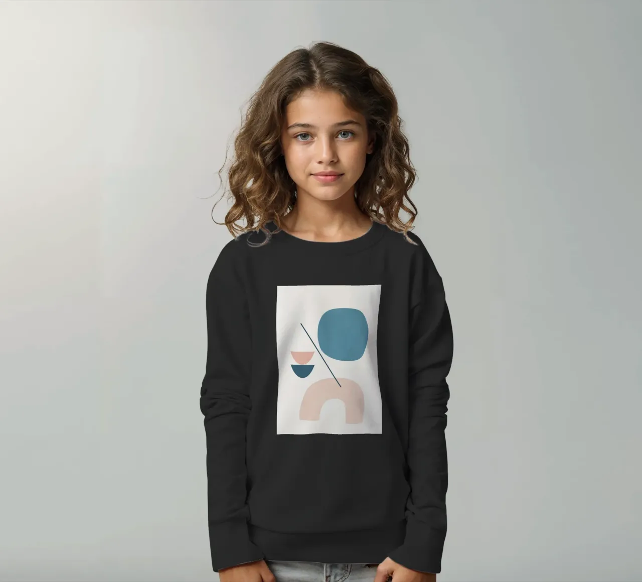 Abstract Minimal Shapes 31 felpa bambino da cityart