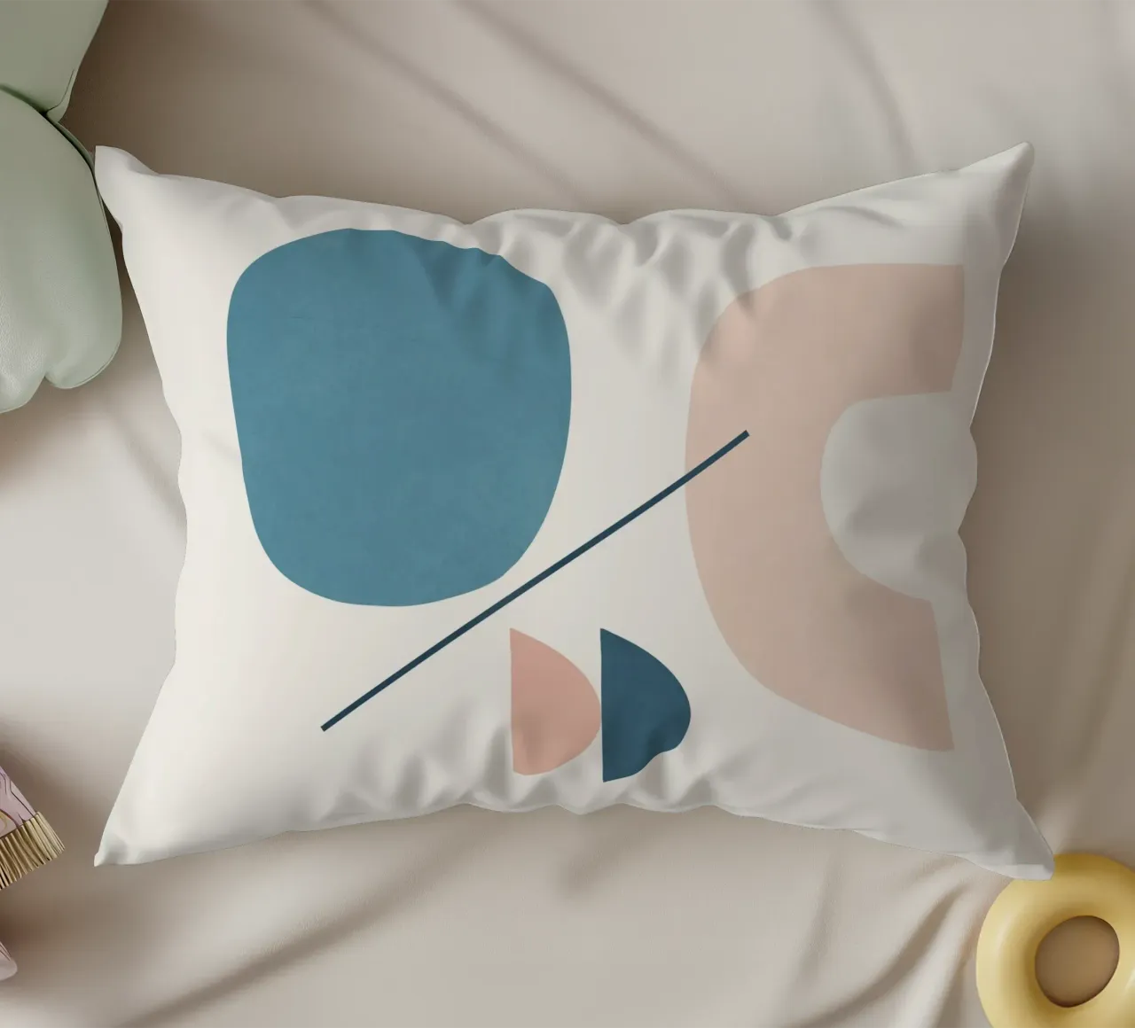 Abstract Minimal Shapes 31 cuscino da cityart