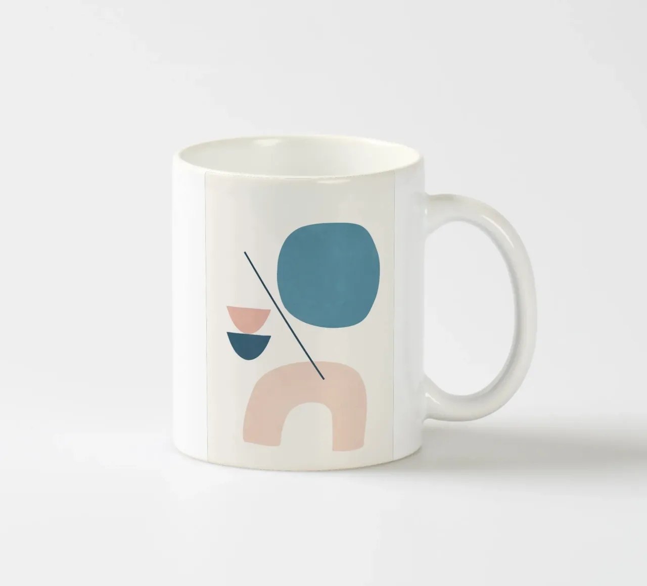 Abstract Minimal Shapes 31 tazza in ceramica da cityart