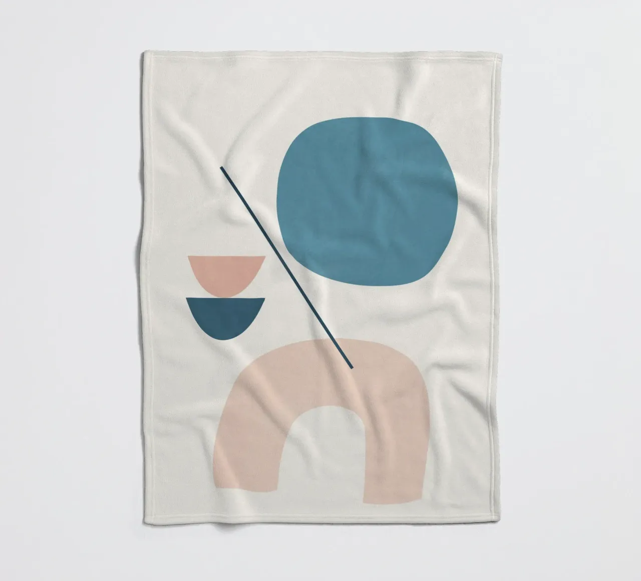 Abstract Minimal Shapes 31 coperta in pile da cityart