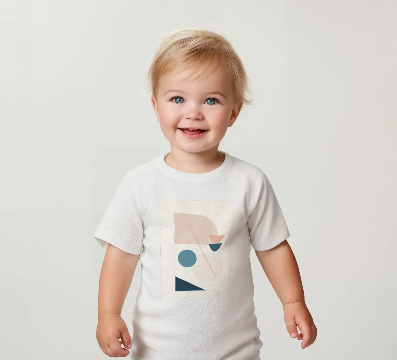 Abstract Minimal Shapes 32 maglietta neonato da cityart