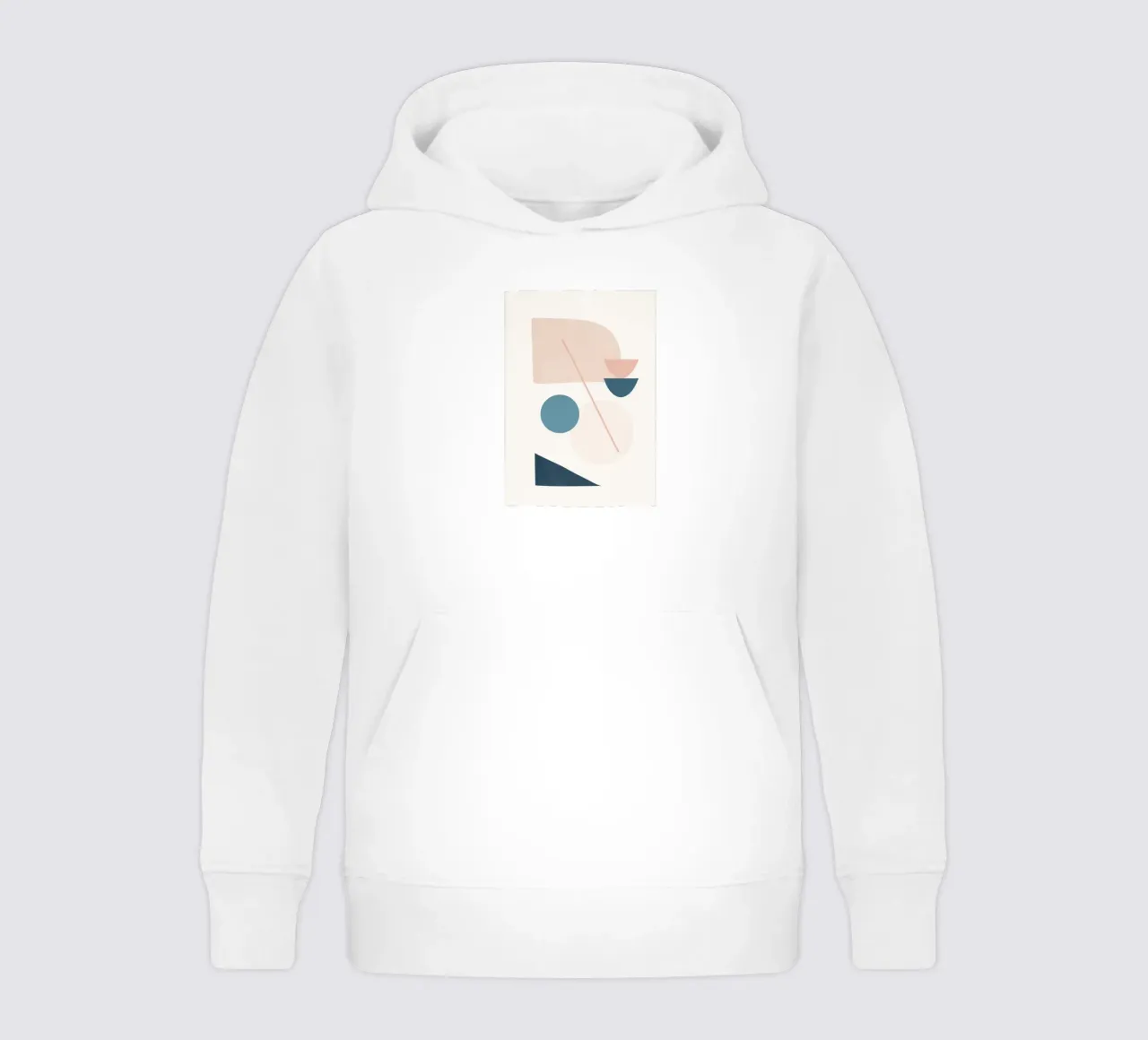 Abstract Minimal Shapes 32 felpa bambino con cappuccio da cityart
