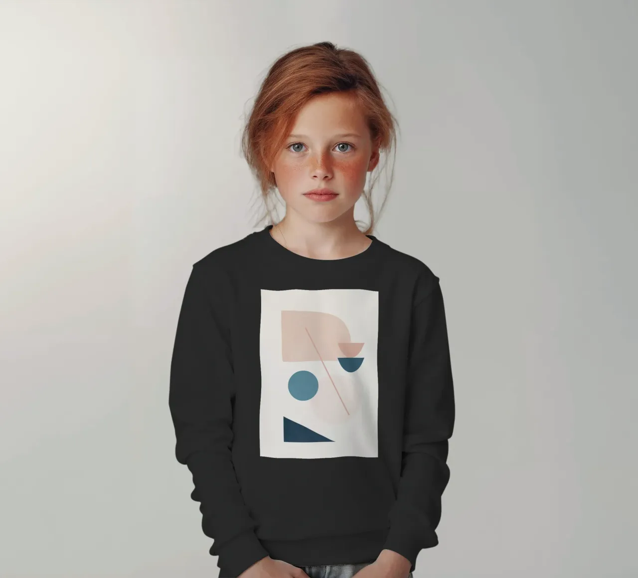 Abstract Minimal Shapes 32 felpa bambino da cityart