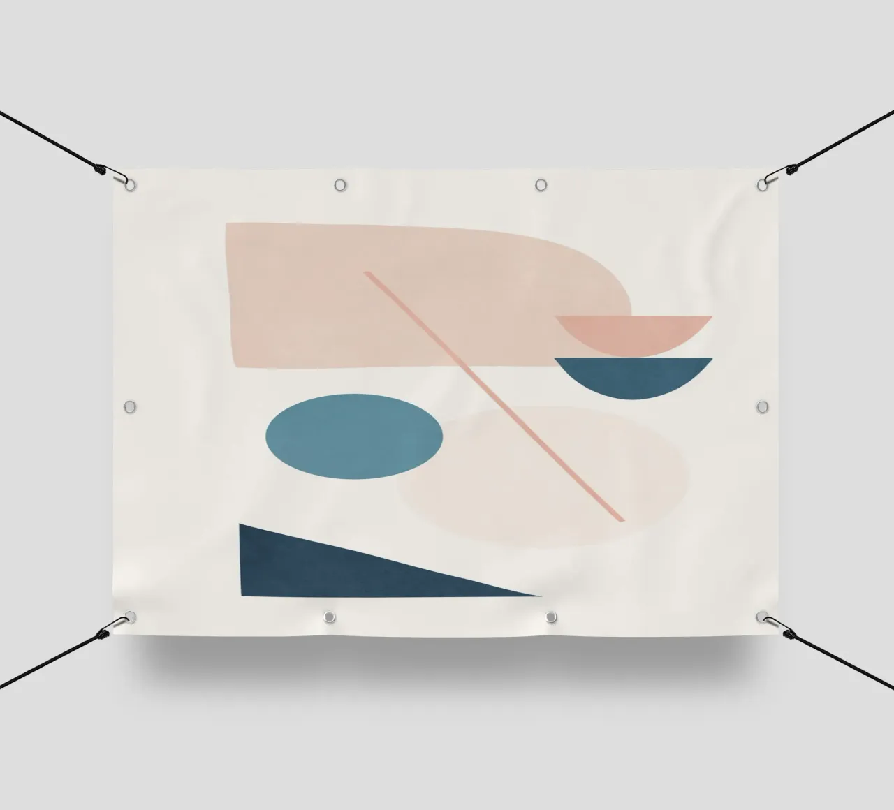 Abstract Minimal Shapes 32 telo in pvc da cityart