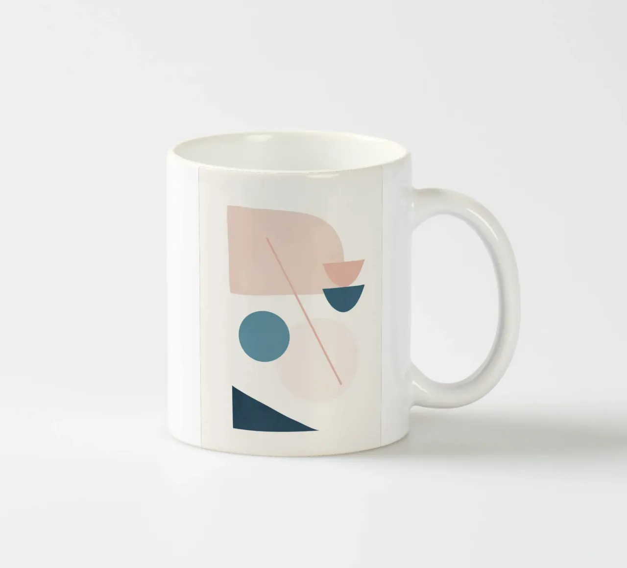 Abstract Minimal Shapes 32 tazza in ceramica da cityart