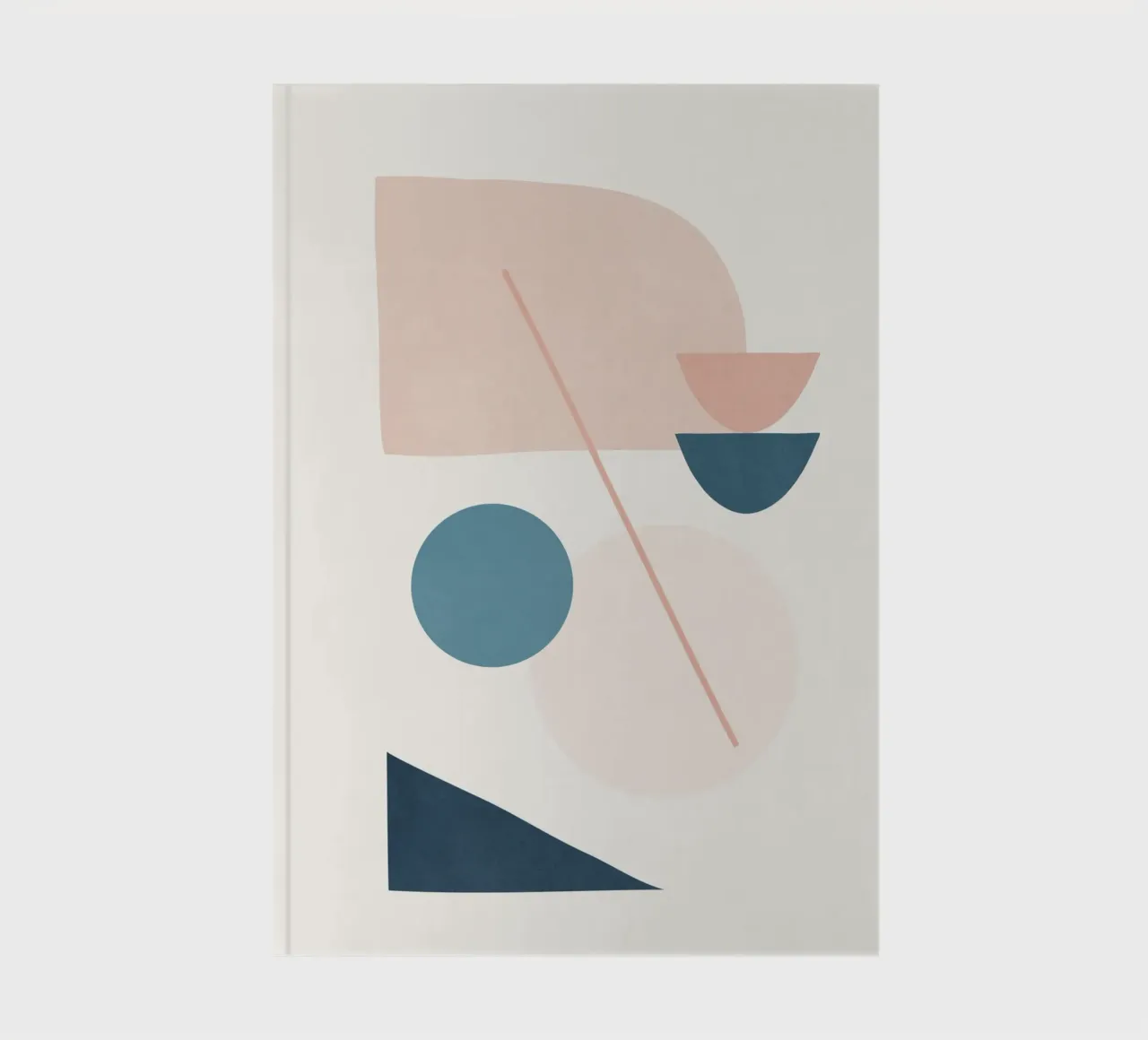 Abstract Minimal Shapes 32 notebook by cityart