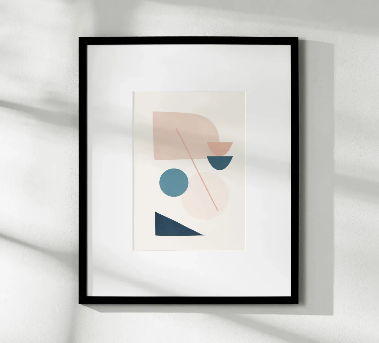 Abstract Minimal Shapes 32 carta hahnemühle da cityart