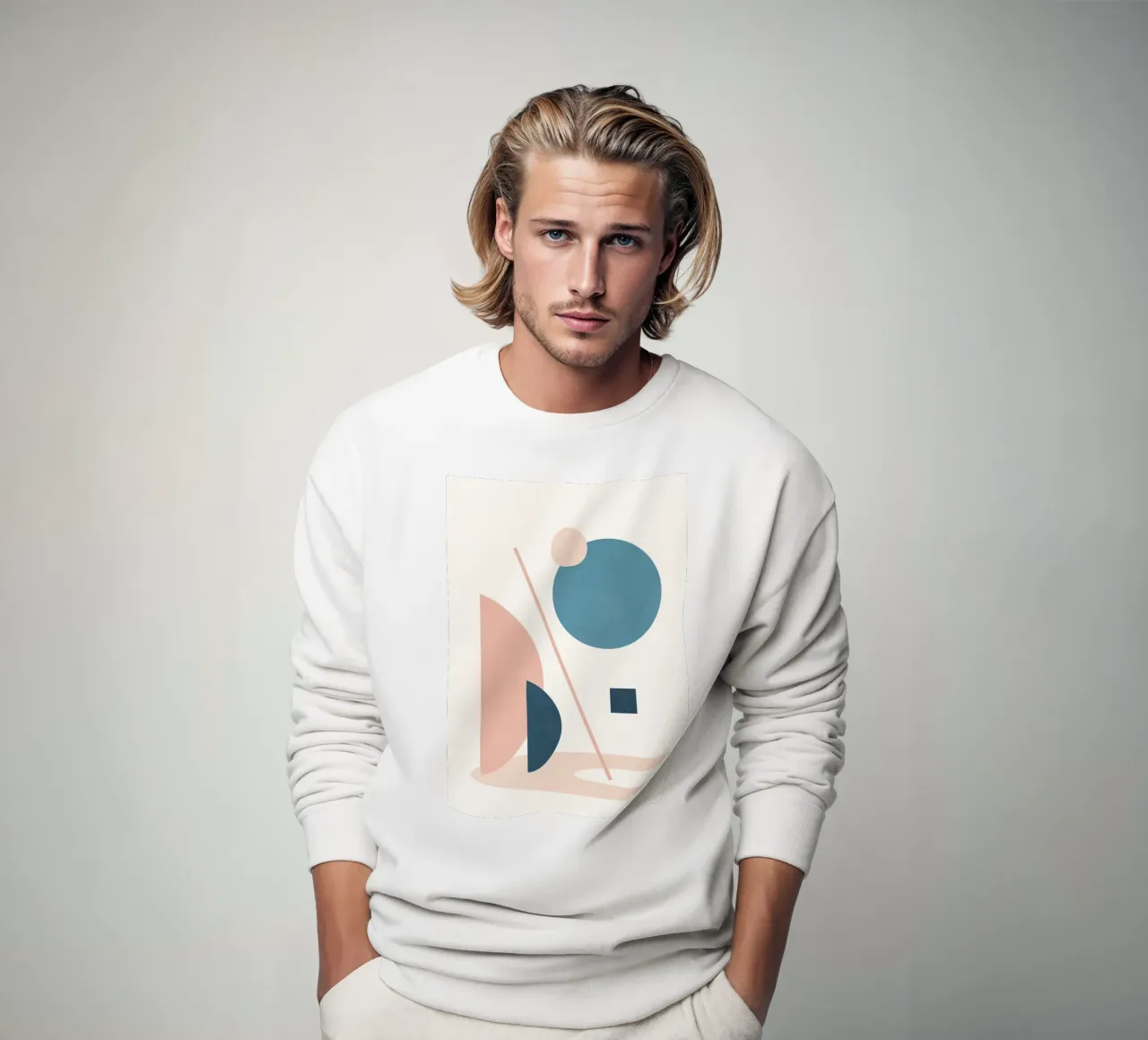 Abstract Minimal Shapes 34 felpa da cityart