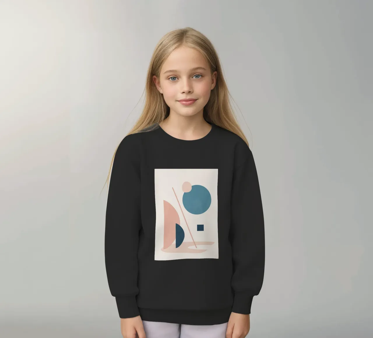 Abstract Minimal Shapes 34 felpa bambino da cityart