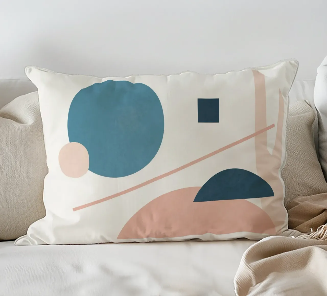 Abstract Minimal Shapes 34 cuscino da cityart