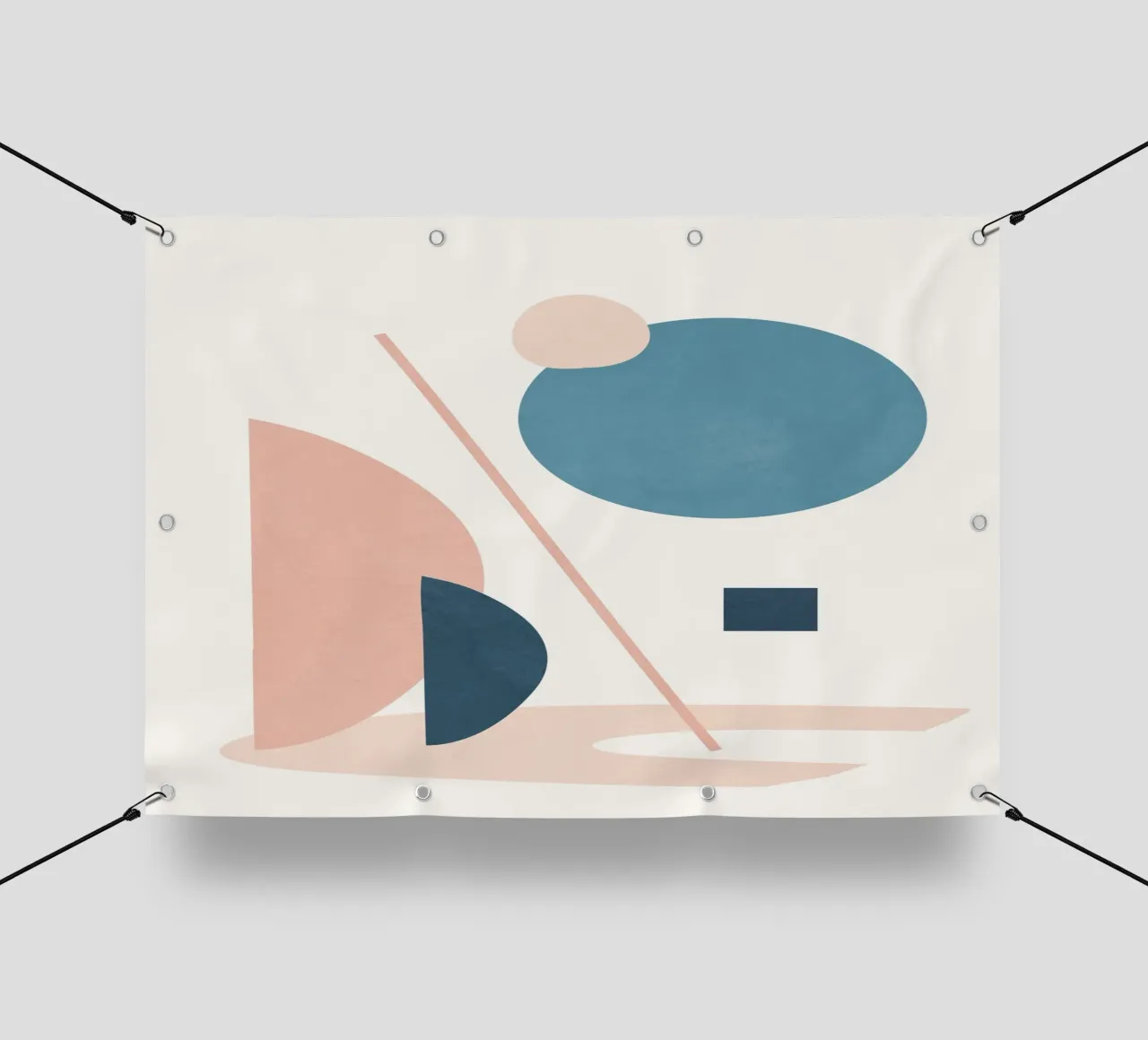 Abstract Minimal Shapes 34 telo in pvc da cityart