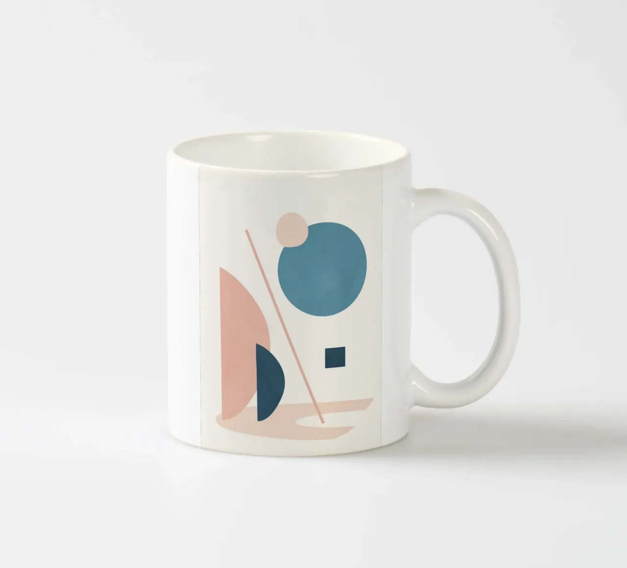 Abstract Minimal Shapes 34 tazza in ceramica da cityart