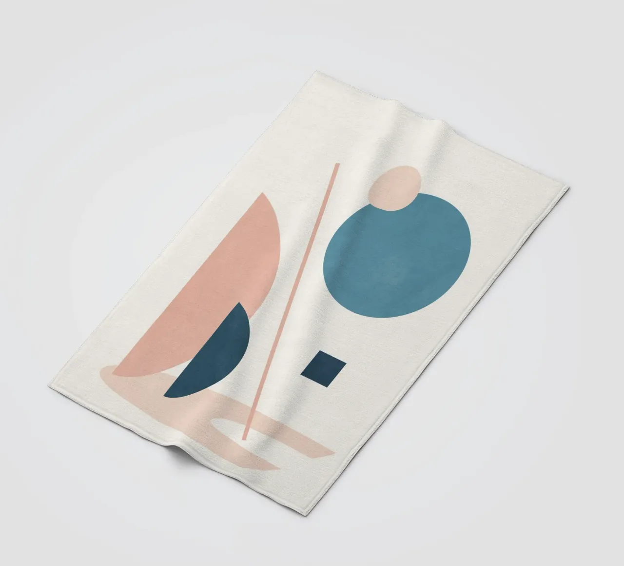 Abstract Minimal Shapes 34 coperta in pile da cityart