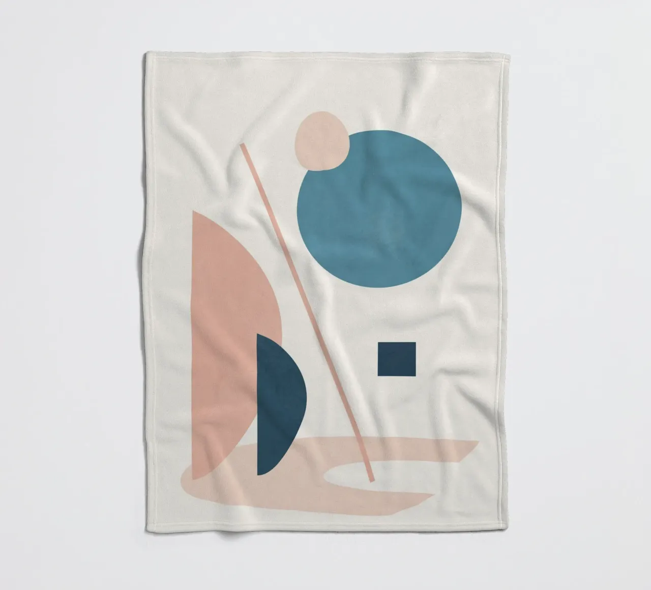 Abstract Minimal Shapes 34 coperta in pile da cityart